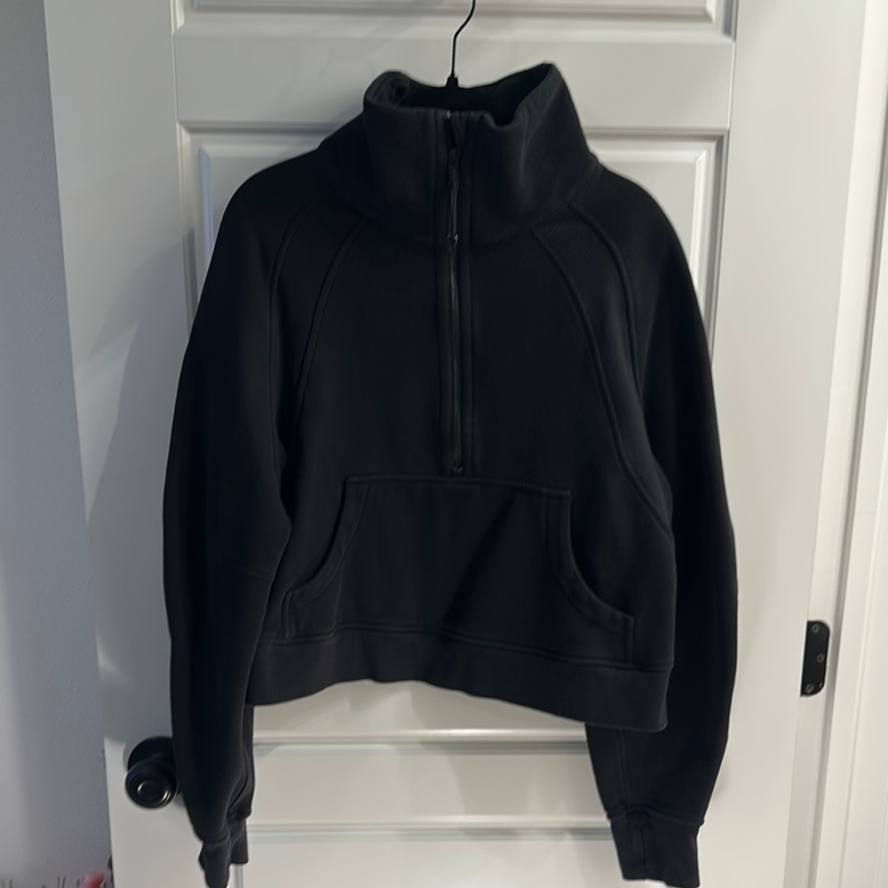 Lululemon Oversized Scuba Funnel-neck Half Zip